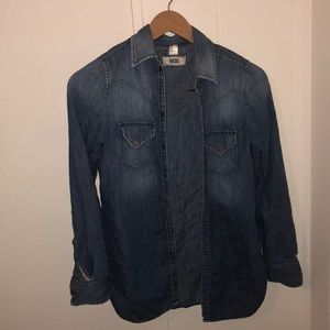 Diesel denim button up